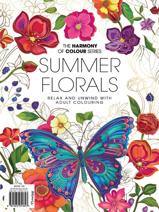 Title details for Colouring Book: Summer Florals  by Nuclear Enterprises Pty Ltd - Available